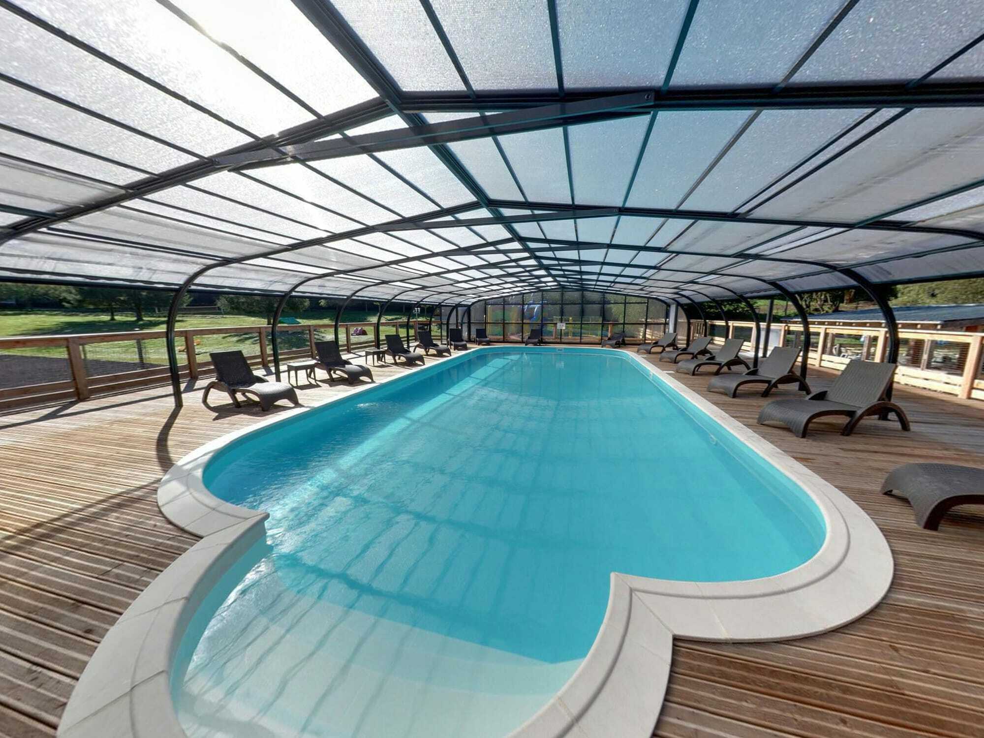 Camping Les Vernieres La Bourboule Exterior foto